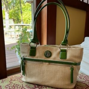 GIANIBERNINI Linen shoulder bag